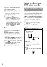 Предварительный просмотр 46 страницы Sony Handycam HDR-CX300E Operating Manual