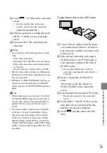 Предварительный просмотр 49 страницы Sony Handycam HDR-CX300E Operating Manual