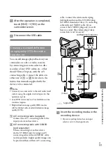 Предварительный просмотр 51 страницы Sony Handycam HDR-CX300E Operating Manual