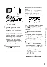 Предварительный просмотр 45 страницы Sony Handycam HDR-CX360E Operating Manual