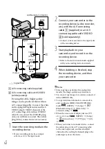 Предварительный просмотр 52 страницы Sony Handycam HDR-CX360E Operating Manual