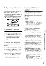 Preview for 47 page of Sony HandyCam HDR-CX400E Instruction & Operation Manual