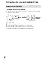 Preview for 20 page of Sony Handycam HDR-CX405 Operating Manual