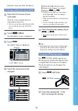 Предварительный просмотр 12 страницы Sony Handycam HDR-CX500E Handbook