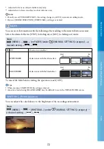 Предварительный просмотр 72 страницы Sony Handycam HDR-CX500E Handbook
