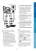 Предварительный просмотр 71 страницы Sony Handycam HDR-CX560 Handbook