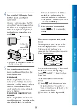 Preview for 64 page of Sony Handycam HDR-CX560E Instruction & Operation Manual