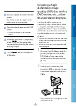 Preview for 69 page of Sony Handycam HDR-CX560E Instruction & Operation Manual