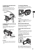 Предварительный просмотр 17 страницы Sony Handycam HDR-CX6EK Handbook