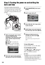 Предварительный просмотр 20 страницы Sony Handycam HDR-CX6EK Handbook