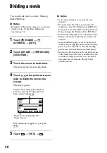 Предварительный просмотр 48 страницы Sony Handycam HDR-CX6EK Handbook