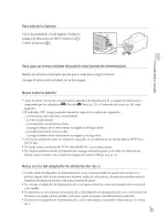 Preview for 15 page of Sony Handycam HDR-CX760V (Spanish) Guia De Operaciones