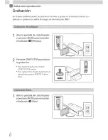 Preview for 22 page of Sony Handycam HDR-CX760V (Spanish) Guia De Operaciones