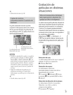 Preview for 33 page of Sony Handycam HDR-CX760V (Spanish) Guia De Operaciones