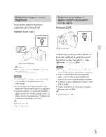 Preview for 35 page of Sony Handycam HDR-CX760V (Spanish) Guia De Operaciones