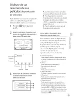 Preview for 43 page of Sony Handycam HDR-CX760V (Spanish) Guia De Operaciones