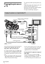 Preview for 46 page of Sony Handycam HDR-FX1 Operating Instructions Manual