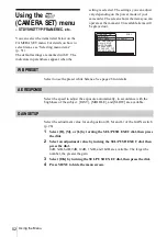 Preview for 52 page of Sony Handycam HDR-FX1 Operating Instructions Manual