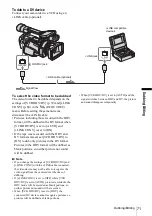 Preview for 71 page of Sony Handycam HDR-FX1 Operating Instructions Manual