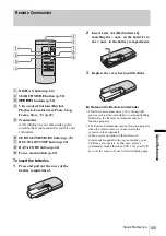 Preview for 105 page of Sony Handycam HDR-FX1 Operating Instructions Manual