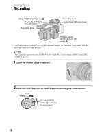 Предварительный просмотр 28 страницы Sony Handycam HDR-FX1000 Operating Manual