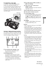 Предварительный просмотр 21 страницы Sony Handycam HDR-FX1E Operating Instructions Manual