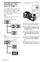 Предварительный просмотр 40 страницы Sony Handycam HDR-FX1E Operating Instructions Manual