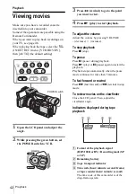 Предварительный просмотр 42 страницы Sony Handycam HDR-FX1E Operating Instructions Manual