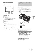 Предварительный просмотр 45 страницы Sony Handycam HDR-FX1E Operating Instructions Manual