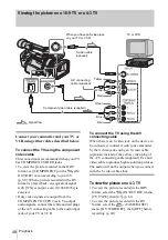 Предварительный просмотр 48 страницы Sony Handycam HDR-FX1E Operating Instructions Manual