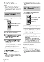 Предварительный просмотр 50 страницы Sony Handycam HDR-FX1E Operating Instructions Manual