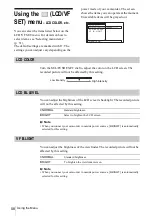 Предварительный просмотр 58 страницы Sony Handycam HDR-FX1E Operating Instructions Manual