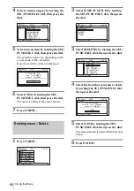 Предварительный просмотр 66 страницы Sony Handycam HDR-FX1E Operating Instructions Manual