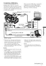 Предварительный просмотр 75 страницы Sony Handycam HDR-FX1E Operating Instructions Manual