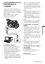 Предварительный просмотр 77 страницы Sony Handycam HDR-FX1E Operating Instructions Manual