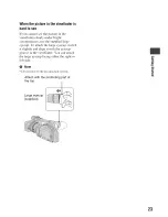 Preview for 23 page of Sony Handycam HDR-FX7 Operating Manual