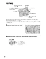 Preview for 28 page of Sony Handycam HDR-FX7 Operating Manual