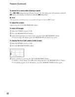 Preview for 32 page of Sony Handycam HDR-FX7 Operating Manual