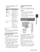 Preview for 39 page of Sony Handycam HDR-FX7 Operating Manual