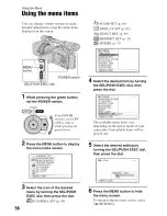 Preview for 56 page of Sony Handycam HDR-FX7 Operating Manual