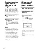 Preview for 82 page of Sony Handycam HDR-FX7 Operating Manual