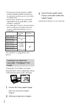 Preview for 6 page of Sony Handycam HDR-GW66E Operating Manual