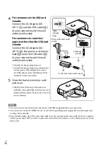 Preview for 16 page of Sony Handycam HDR-GW66E Operating Manual