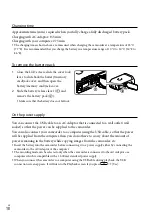 Preview for 18 page of Sony Handycam HDR-GW66E Operating Manual