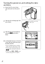 Preview for 20 page of Sony Handycam HDR-GW66E Operating Manual