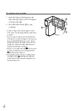 Preview for 28 page of Sony Handycam HDR-GW66E Operating Manual