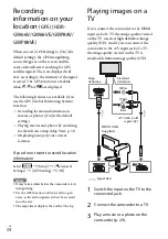 Preview for 34 page of Sony Handycam HDR-GW66E Operating Manual