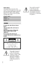 Preview for 2 page of Sony Handycam HDR-GW77 Operating Manual