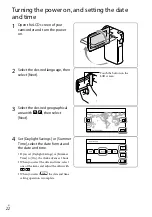 Preview for 22 page of Sony Handycam HDR-GW77 Operating Manual