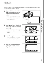 Preview for 31 page of Sony Handycam HDR-GW77 Operating Manual